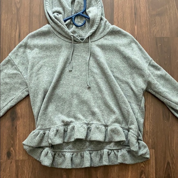 cute gray sweatshirt